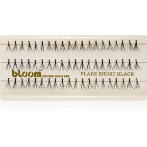 Bloom Flare umelé mihalnice veľkosť Short Black