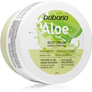 Babaria Aloe Vera hydratačný telový krém pre citlivú pokožku 400 ml