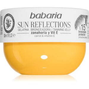 Babaria Tanning Jelly Sun Reflections ochranný gél SPF 15 300 ml