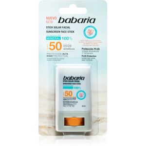 Babaria Sun Face Stick opaľovací krém na tvár v tyčinke SPF 50 20 g