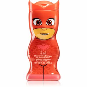 Air Val PJ Masks Owlette jemný sprchový gél a šampón pre deti 400 ml