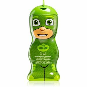 Air Val PJ Masks Gekko sprchový gél a šampón 2 v 1 pre deti 400 ml