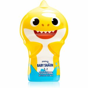Air Val Baby Shark sprchový gél a šampón 2 v 1 pre deti 400 ml