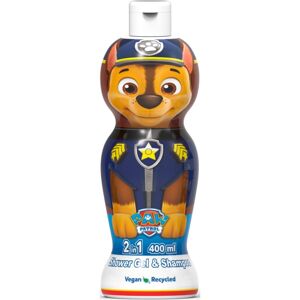 Nickelodeon Paw Patrol Shower Gel & Shampoo sprchový gél a šampón 2 v 1 pre deti Chase 400 ml
