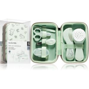 Suavinex Tigers Baby Care Essentials Set sada na starostlivosť o dieťa Green 1 ks