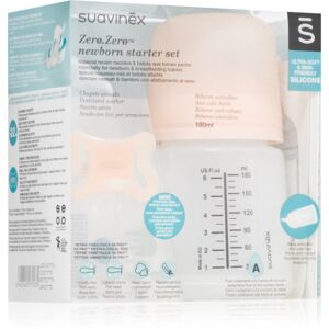 Suavinex Zero Zero Newborn Starter Set darčeková sada (pre deti od narodenia)