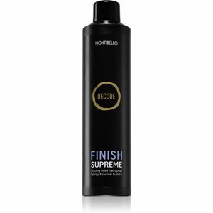 Montibello Decode Finish Supreme Spray lak na vlasy so silnou fixáciou odolný vzdušnej vlhkosti 400 ml