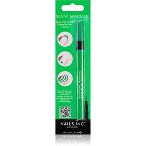 Nails Inc. Mani Marker ozdobný lak na nechty v aplikačnom pere Green 3 ml