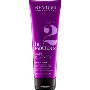 Revlon Professional Be Fabulous Hair Recovery hlboko regeneračná maska s keratínom 250 ml