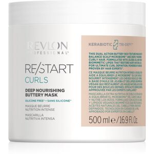 Revlon Professional Re/Start Curls vyživujúca maska pre vlnité a kučeravé vlasy 500 ml
