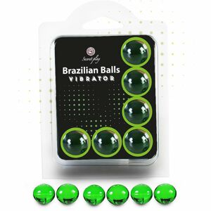 Secret play Brazilian Shock 6 Balls Set telový olej 6x4 g