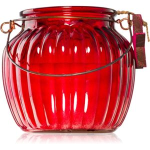 Wax Design Red Candle With Handle vonná sviečka 11 cm