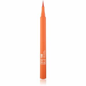 3INA The Color Pen Eyeliner očné linky vo fixe odtieň 188 - Orange 1 ml