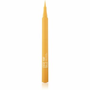 3INA The Color Pen Eyeliner očné linky vo fixe odtieň 137 - Yellow 1 ml
