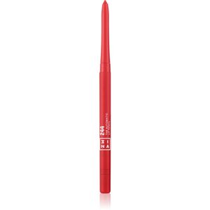 3INA The Automatic Lip Pencil kontúrovacia ceruzka na pery odtieň 244 - Red 0,26 g