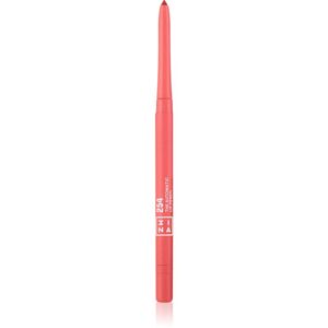 3INA The Automatic Lip Pencil kontúrovacia ceruzka na pery odtieň 254 - Dark pink nude 0,26 g