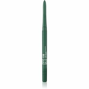 3INA The 24H Automatic Eye Pencil dlhotrvajúca ceruzka na oči odtieň 739 - Green 0,35 g