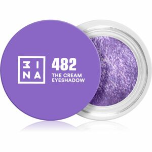 3INA The 24H Cream Eyeshadow krémové očné tiene odtieň 482 - Purple 3 ml