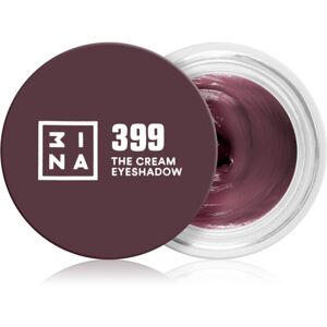 3INA The 24H Cream Eyeshadow krémové očné tiene odtieň 399 Burgundy 3 ml
