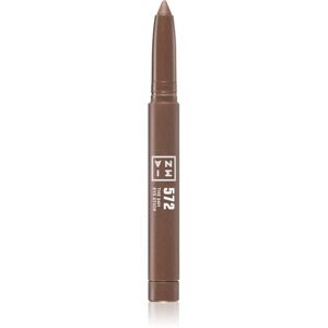 3INA The 24H Eye Stick dlhotrvajúce očné tiene v ceruzke odtieň 572 - Cool brown 1,4 g
