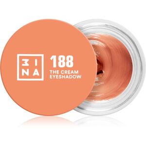 3INA The 24H Cream Eyeshadow krémové očné tiene odtieň 188 Orange 3 ml