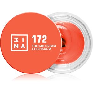 3INA The 24H Cream Eyeshadow krémové očné tiene odtieň 172 - Electric Orange 3 ml