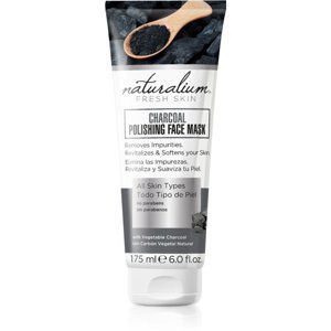 Naturalium Fresh Skin Charcoal čistiaca a rozjasňujúca pleťová maska 175 ml