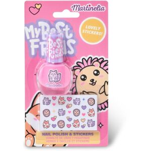Martinelia My Best Friends Nail Polish & Stickers sada (pre deti)