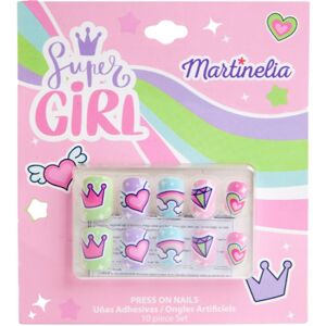 Martinelia Super Girl Nails umelé nechty pre deti 10 ks