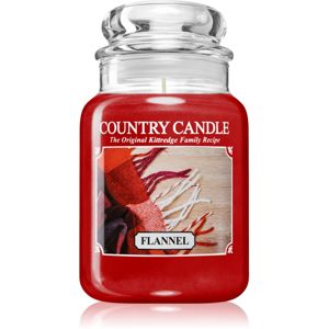 Country Candle Flannel vonná sviečka 652 g