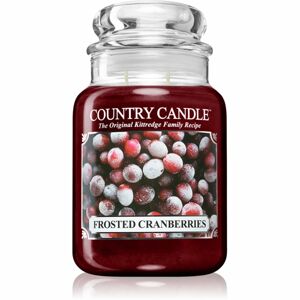 Country Candle Frosted Cranberries vonná sviečka 680 g
