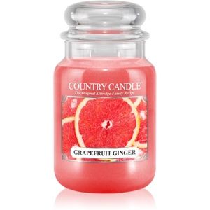 Country Candle Grapefruit Ginger vonná sviečka 652 g
