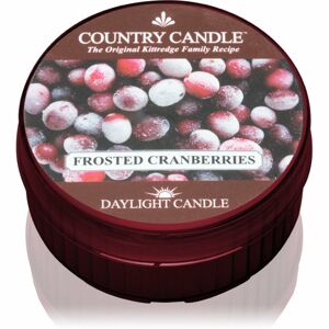 Country Candle Frosted Cranberries čajová sviečka 42 g
