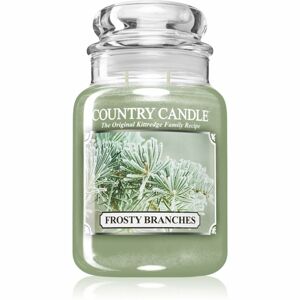 Country Candle Frosty Branches vonná sviečka 652 g