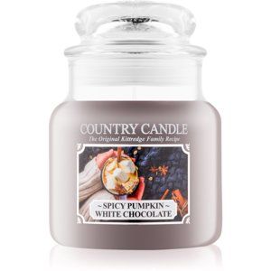 Country Candle Spicy Pumpkin White Chocolate vonná sviečka 453.6 g