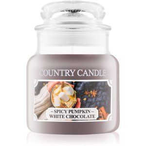 Country Candle Spicy Pumpkin White Chocolate vonná sviečka 104 g