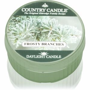 Country Candle Frosty Branches čajová sviečka 42 g