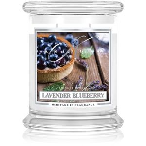 Kringle Candle Lavender Blueberry vonná sviečka 411 g