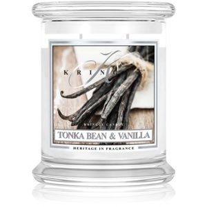 Kringle Candle Tonka Bean & Vanilla vonná sviečka 411 g