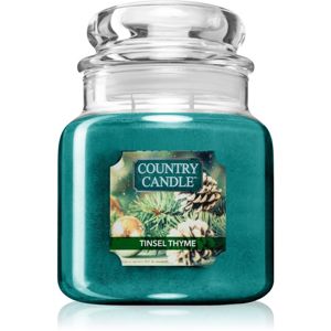 Country Candle Tinsel Thyme vonná sviečka 453 g