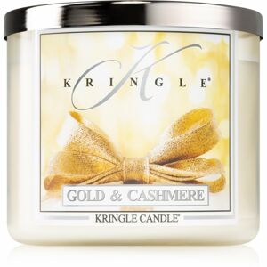 Kringle Candle Gold & Cashmere vonná sviečka I. 411 g
