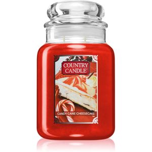 Country Candle Candy Cane Cheescake vonná sviečka 680 g