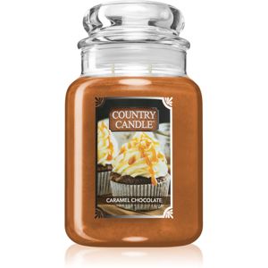 Country Candle Caramel Chocolate vonná sviečka 680 g