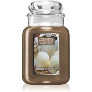 Country Candle Coconut & Marshmallow vonná sviečka 680 g
