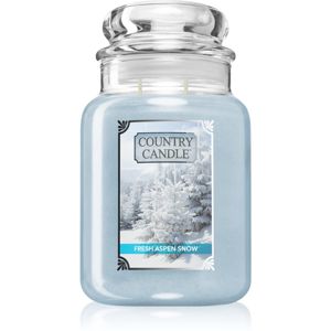Country Candle Fresh Aspen Snow vonná sviečka 680 g