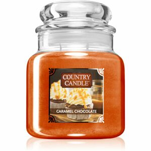 Country Candle Caramel Chocolate vonná sviečka 453,6 g