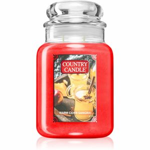 Country Candle Warm Cider Sangria vonná sviečka 680 g
