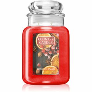 Country Candle Cranberry Orange vonná sviečka 680 g