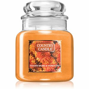 Country Candle Golden Mums & Honey Crisp vonná sviečka 453 g