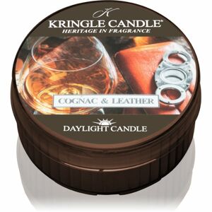 Kringle Candle Brandy & Leather čajová sviečka 42 g